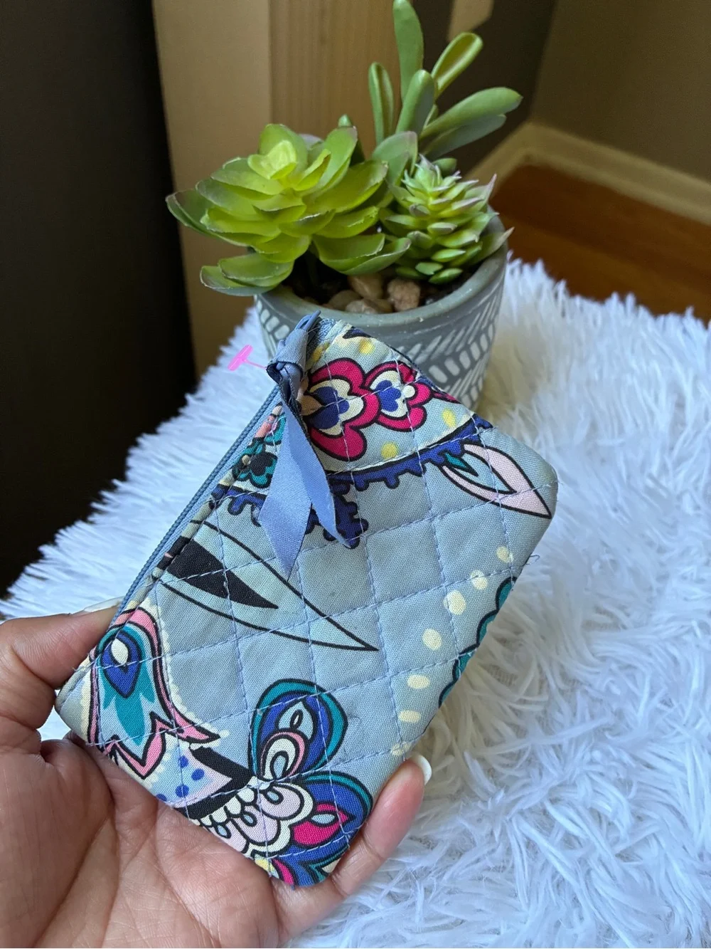 Vera Bradley ID wallet 💜 - Picture 6 of 8